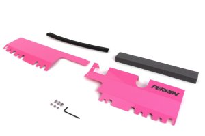 Subaru WRX Radiator Shroud - Perrin Performance - With OEM Intake Scoop - Hyper Pink - `15-`21 Subaru WRX Radiator Shroud - Perrin Performance - With OEM Intake Scoop - Hyper Pink - `15-`21
